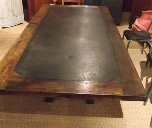 LARGE FRENCH DINING TABLE